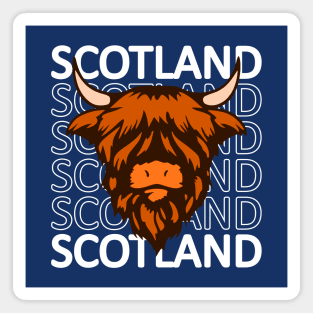 Scotland - Hairy Coo Magnet